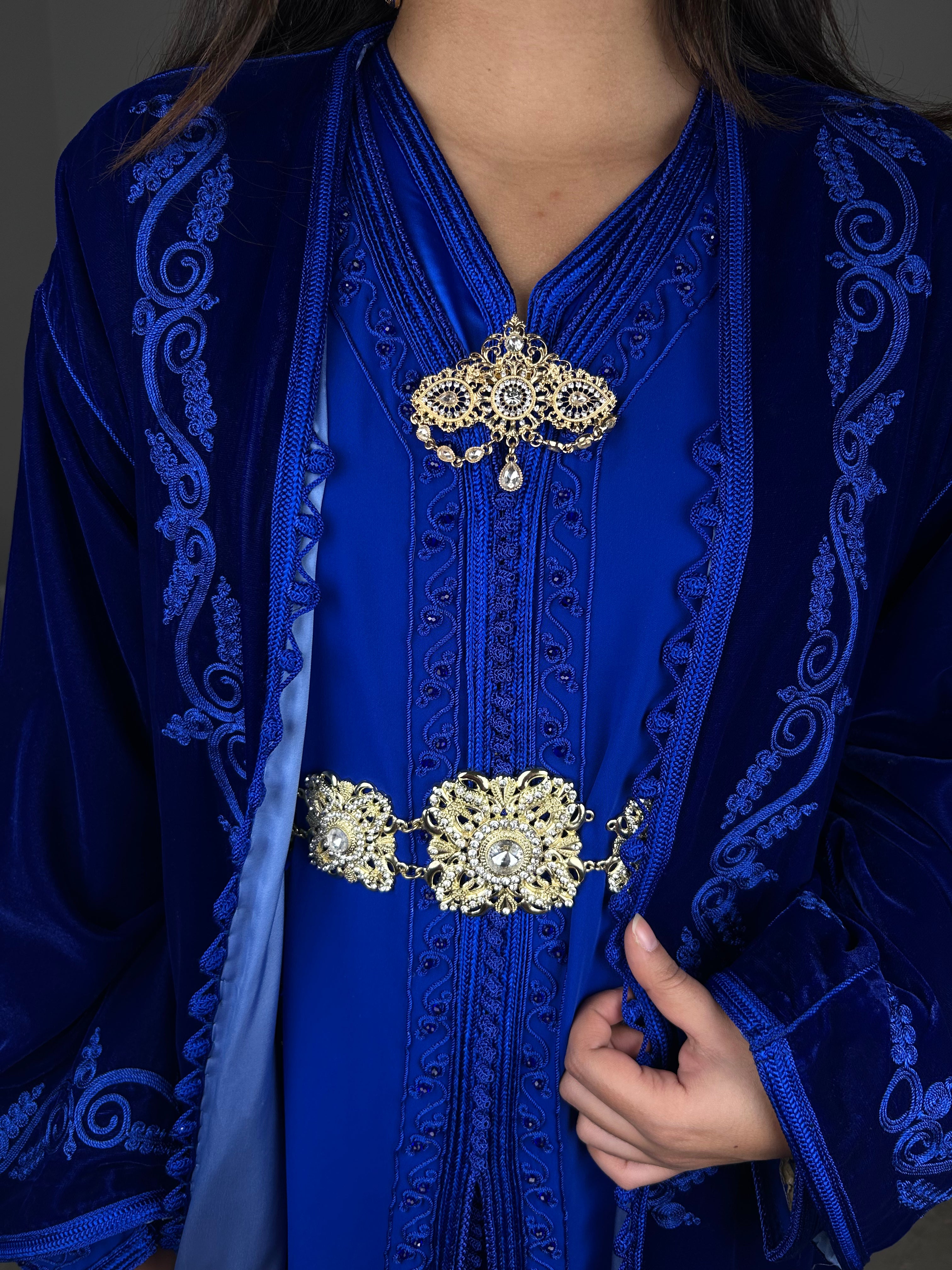Kimono Umayma Bleu